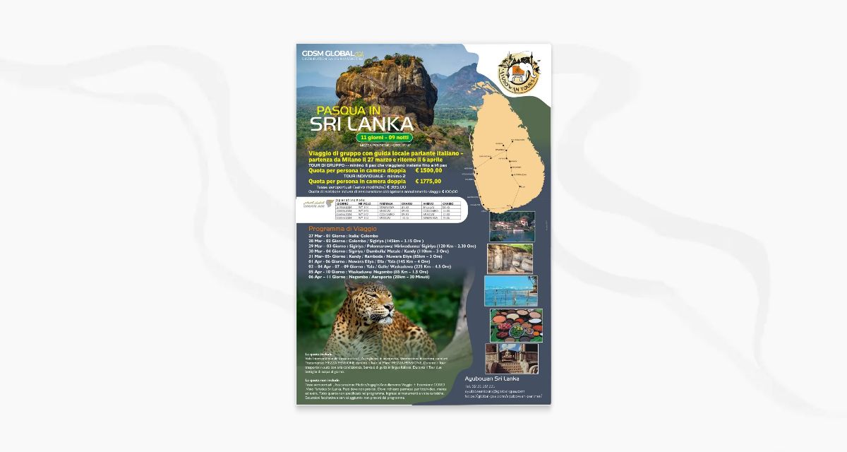 Promozione Pasqua 2024 - Sri Lanka Ayubowan Tours